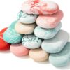 Erasers, 12 pcs, Coral Ocean Colors, Marble Pencil Eraser, Eraser for Pencils, Erasers for School