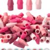 Pencil Erasers Toppers, 120 Pack, Pink Shades, Erasers for Pencils, Pencil Top Erasers, Pencil Eraser