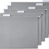Hanging File Folders,  Size, Gray, 25-Pack