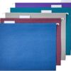 Hanging File Folders, Sturdy,  Size, 25-Pack, Assorted Jewel-tone Colors